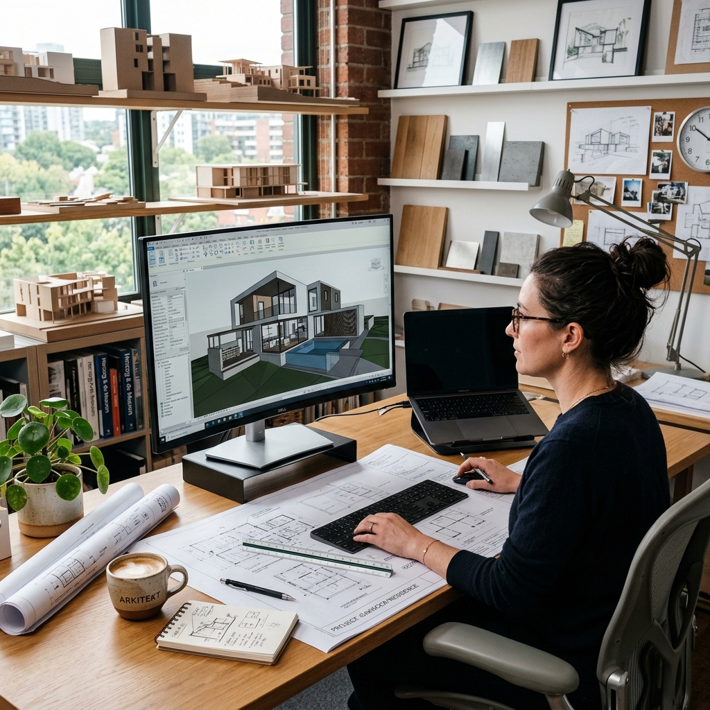 Phần mềm render AI cho kiến trúc sư